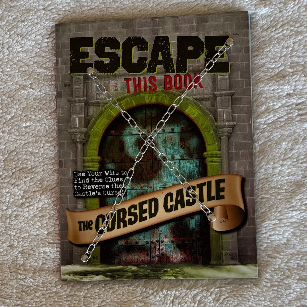 Escape This Book: The Cursed Castle - Interactive Kids Book